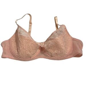 New Adore Me 38D Pink Lace Bra NWT